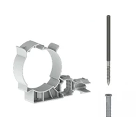 Burgerhout Easysafe muurbeugel PP 100mm wit 400452270 | CVketel.nl