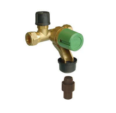 Pentec Inlaatcombinatie UBIC 15mm 2x knel 8bar | CVketel.nl