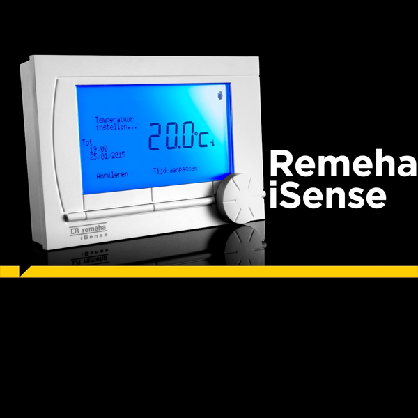 Remeha iSense modulerende klokthermostaat zonder gateway S101679